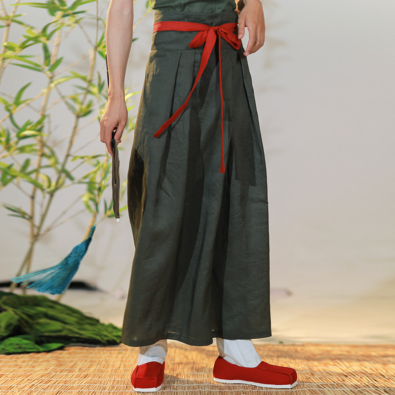 传统宋裤为何受到现代汉服爱好者的追捧？君陈赵伯澐复原款开裆裤有何特别之处？-汉服-淘宝好物网
