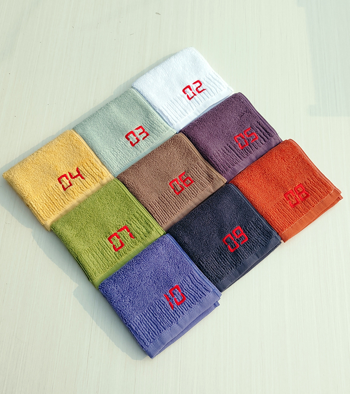 Enlarged and Thickeneded Nine-Color 4D Hotel Kitchen Management Towel Number Stain-Resistant, Water-Absorbent, Lint-Free Hand Cloth Cleaning