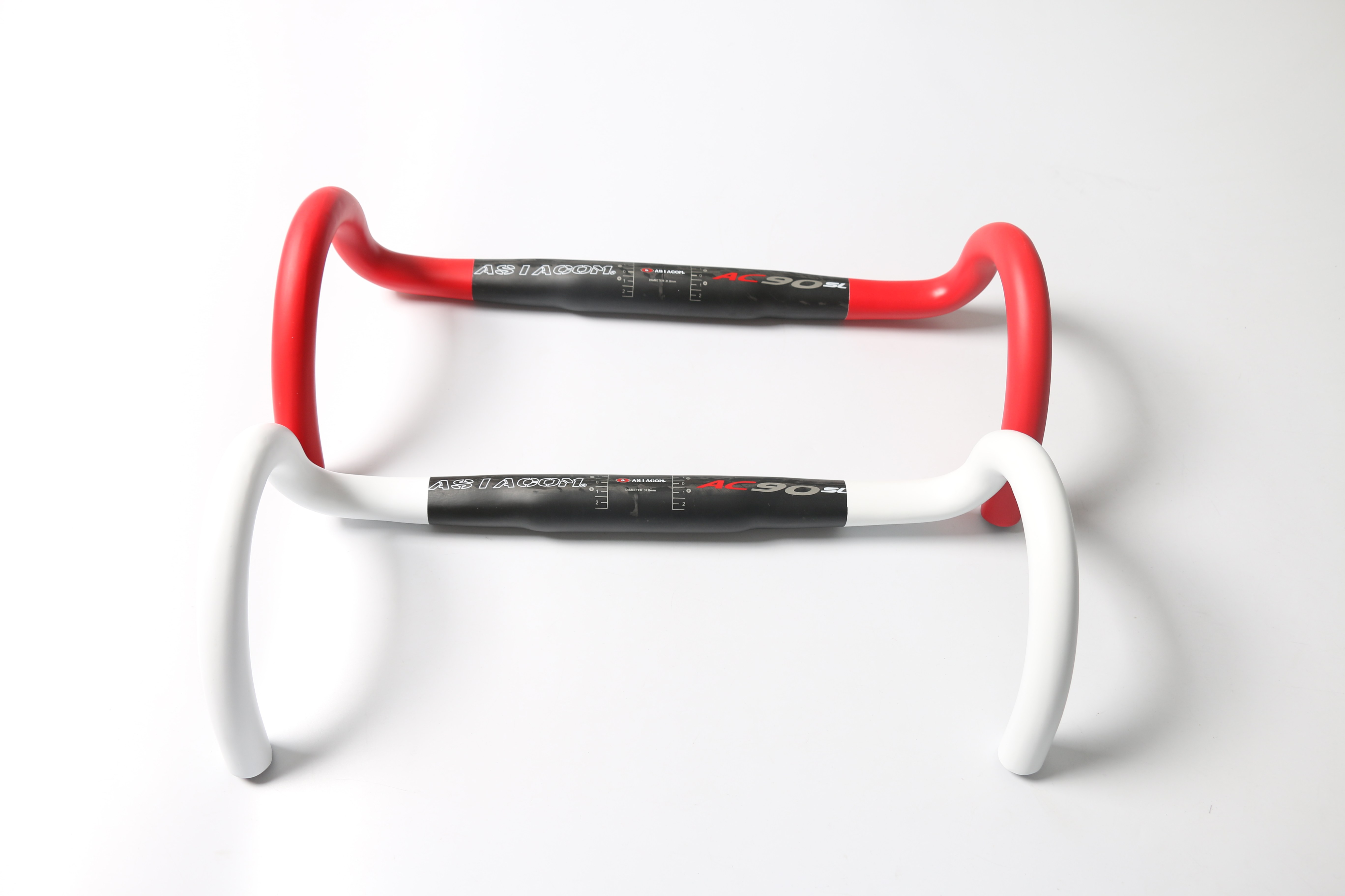 ASIA Ultra-light racing all-carbon fiber sports car handle Broken wind round tube High strength curved handle Small curved handlebar