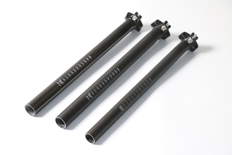 Ultra-light full carbon no-label ultra light double nail aluminum alloy joint sitting pipe carbon fiber bike seat pipe sitting pole