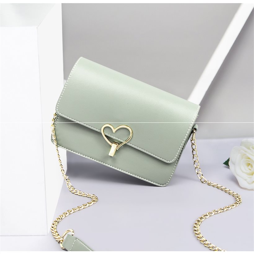 Chain Fairy Autumn and Winter Small Bag New 2019 Women's Bag Trendy Korean Fashion Simple Small Fresh Messenger Bag Versatile
