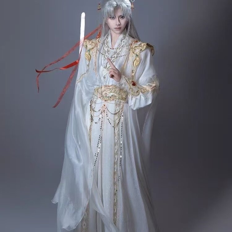 🔥汉服春日特惠,白色劲装侠客来袭!🌸-汉服-淘宝好物网
