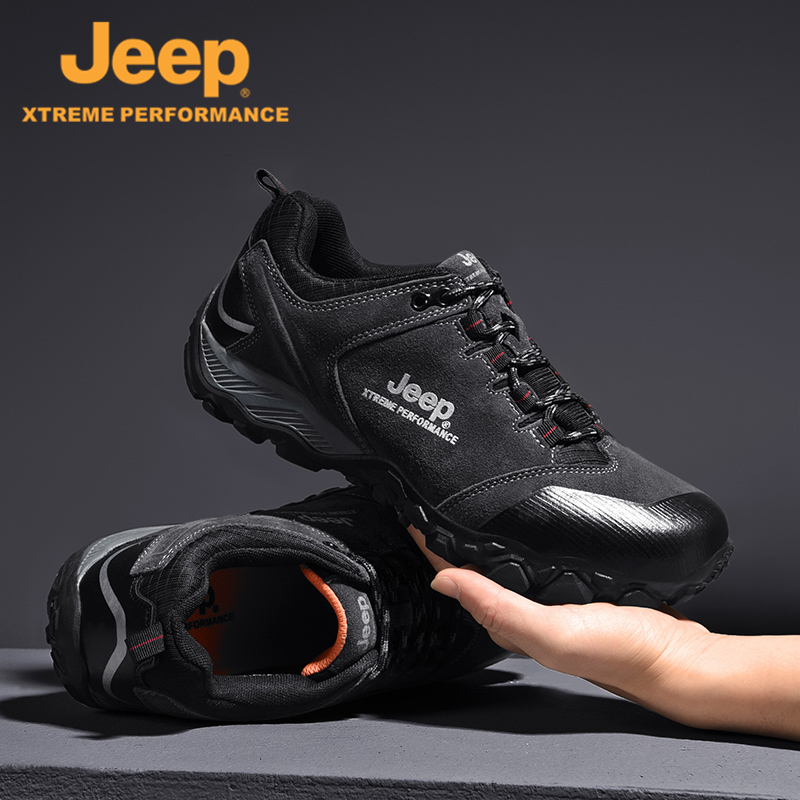 JEEP Gip Anti Slip Waterproof Men's Shoes Hiking Shoes Outdoor Sport Hiking Shoes