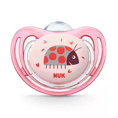 NUK Pacifier NUK comfortable silicone Pacifier 0-6-18 months Pacifier with dust cover