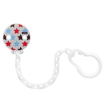 NUK pacifier anti-loss chain Pacifier chain Doll teether pacifier hanging chain clip Baby pacifier clip chain