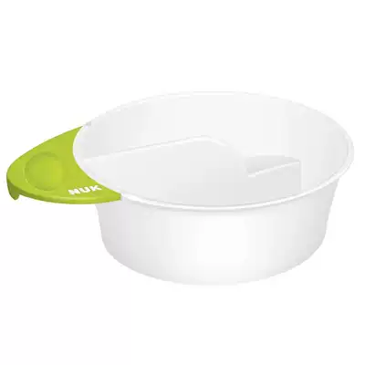 German NUK fun double grid non-staple food bowl NUK dry and wet separation bowl NUK children's non-slip tableware Baby non-staple food bowl