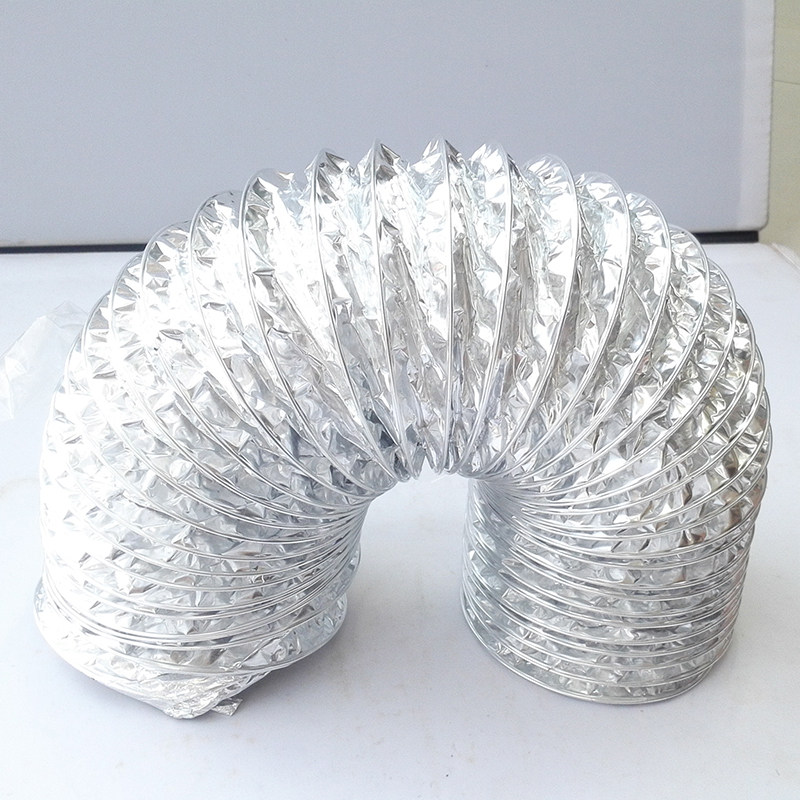 Diameter 150mm aluminum foil pipe split ventilator exhaust fan assorted accessories pipe length 1 5 m 