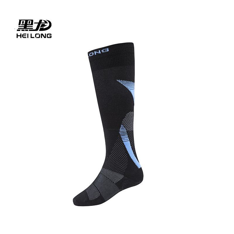 Black Dragon Skating Ankle Socks Children's Adult Skating Thickened Elastic High Tube Training Socks Figure Ice Hockey Universal