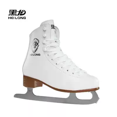 Black dragon flower skating knife shoes Children beginner figure skates Adult men's and women's skates skates flower language series