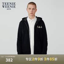 TeenieWeenie bear mens clothing 2021 spring new Korean fashion casual mens zipper hooded sweater