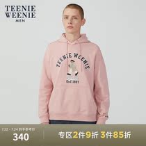 TeenieWeenie Bear mens Korean edition cartoon embroidered hooded sweater 2021 spring mens casual top