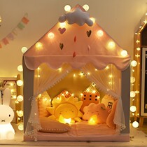 Princess House childrens tent can sleep Princess indoor bed girl dream hut boy 10-year-old game House