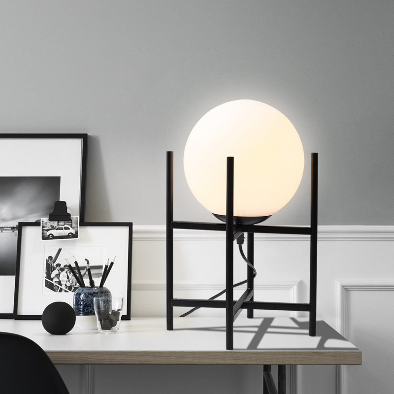 Bedroom Bedroom Head Lights Studio Desk decorated Table Lights Nordic Modern Limited Black Plug Light