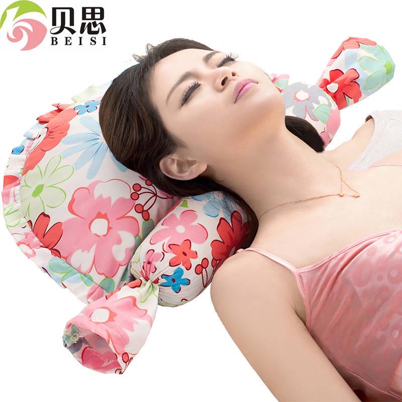Trẻ em gối cassia trẻ em kiều mạch bé rập khuôn cổ tử cung sửa chữa đặc biệt cổ gối gối bà mẹ gối thắt lưng cao su - Gối gối ngủ văn phòng