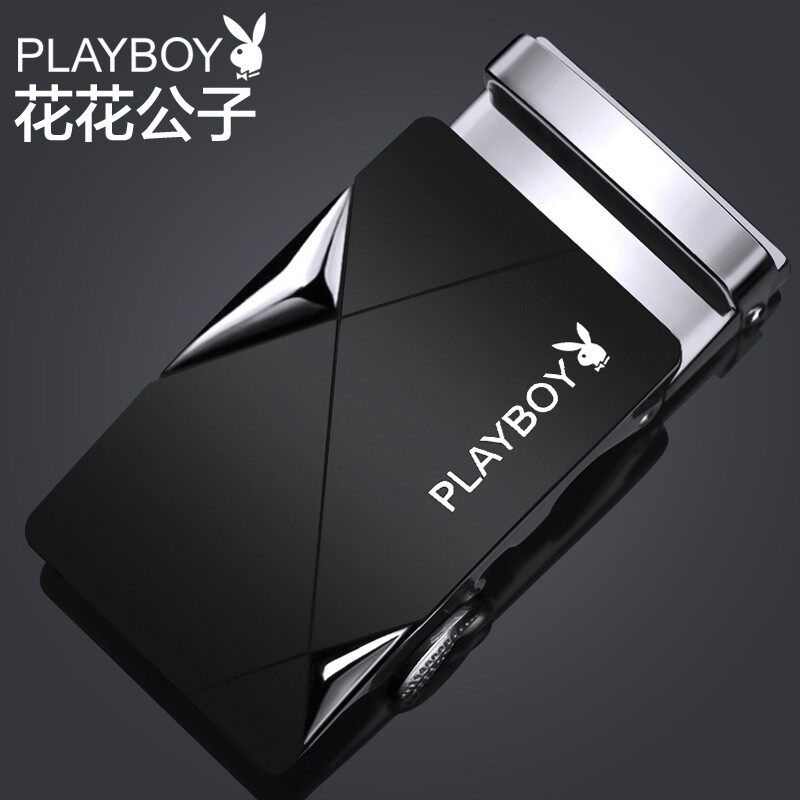 Playboy men's business belt buckle head alloy belt head young people trend new student pants belt buckle head
