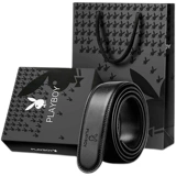 Playboy, ремень, кожаные штаны, пряжка, из натуральной кожи