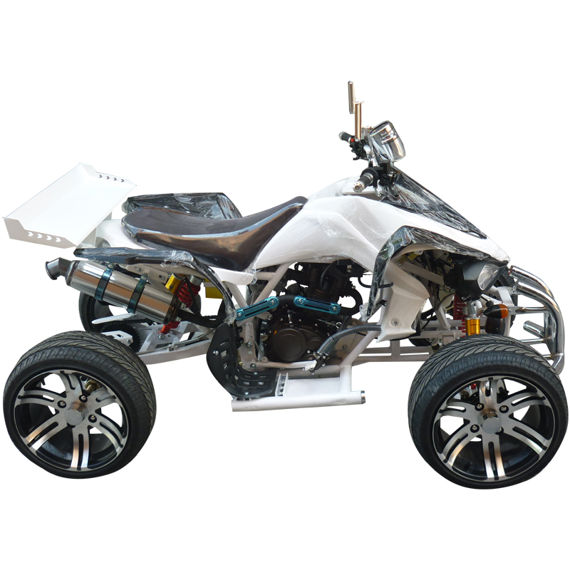 Xuanshuo big Mars ATV Zongshen 250cc 14 inch aluminum wheel F1 road race venue elegant four-wheeled locomotive