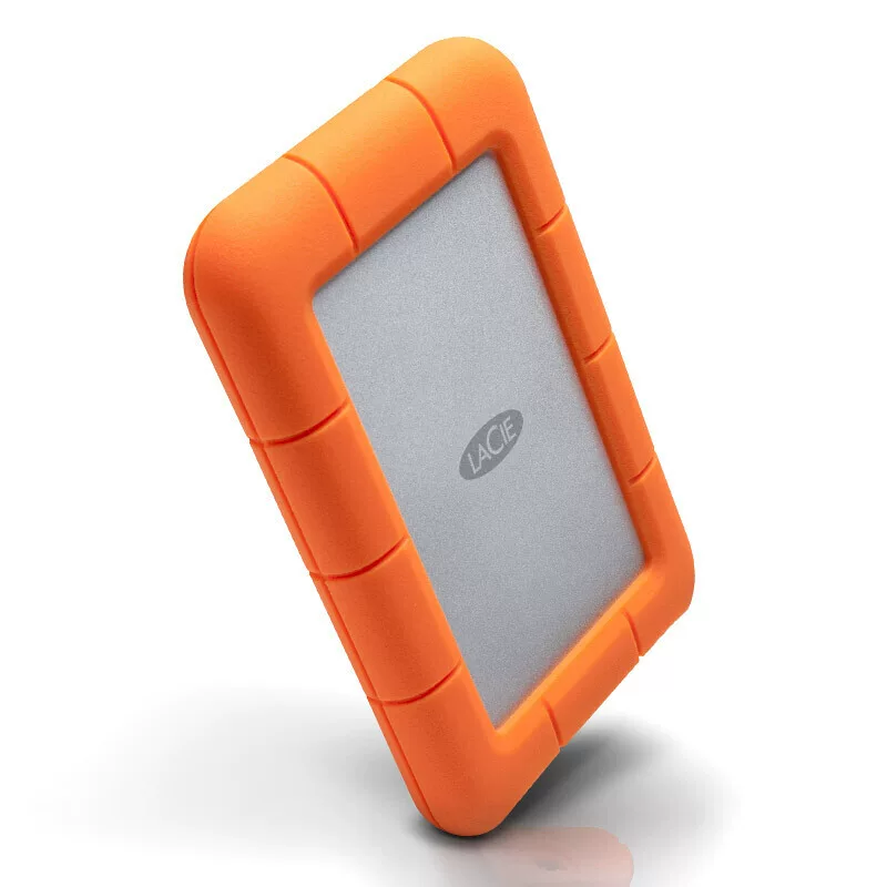 [雷孜LaCie2TB移动硬盘Rugged Mini USB3.0/Type-C兼容雷电3/4三防]