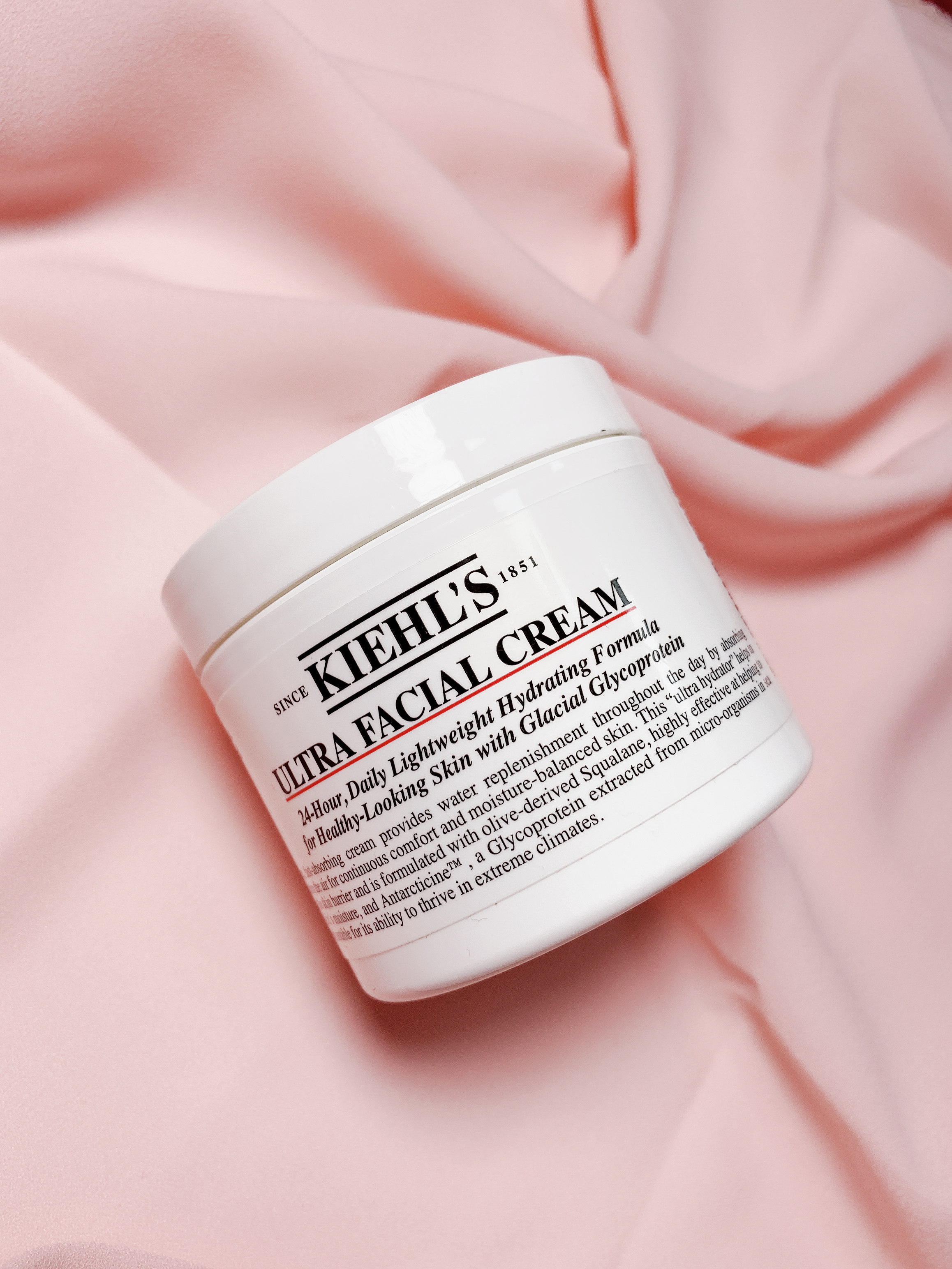 Kiehls Kiehl's high moisturizing cream 125ML squalane glacial protein moisturizing moisturizing moisturizing