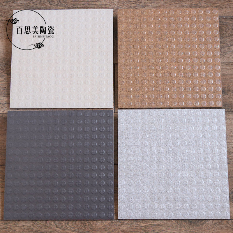 Through body button Brick 300x300 Imitation Ancient Brick Balcony Bathroom Rugged Anti Slip Small Floor Tiles Kitchen Make-up Room Tiles