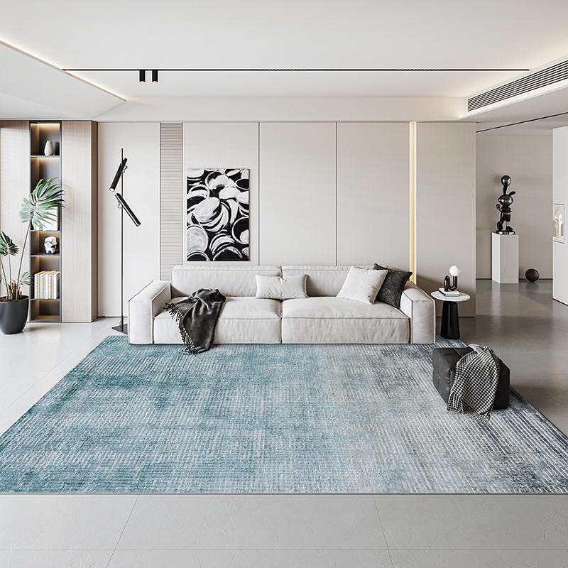 Ancient French Tiffany Blue Living Room Carpet, Modern Light Luxury Fashion High-End Coffee Table Rug, High-End Bedroom Rug Ancient French Tiffany Blue Living Room Carpet, Modern Light Luxury Fashion High-End Coffee Table Rug, High-End Bedroom Rug