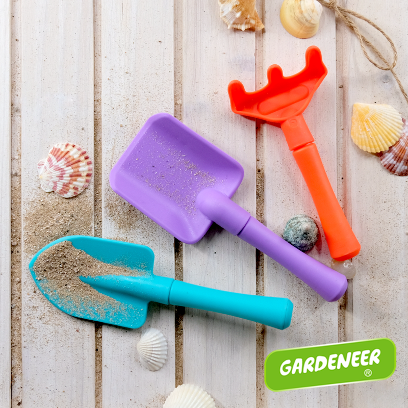 Thickened frosted plastic small shovel children play outdoor beach shovel baby digging sand kindergarten art planting tools