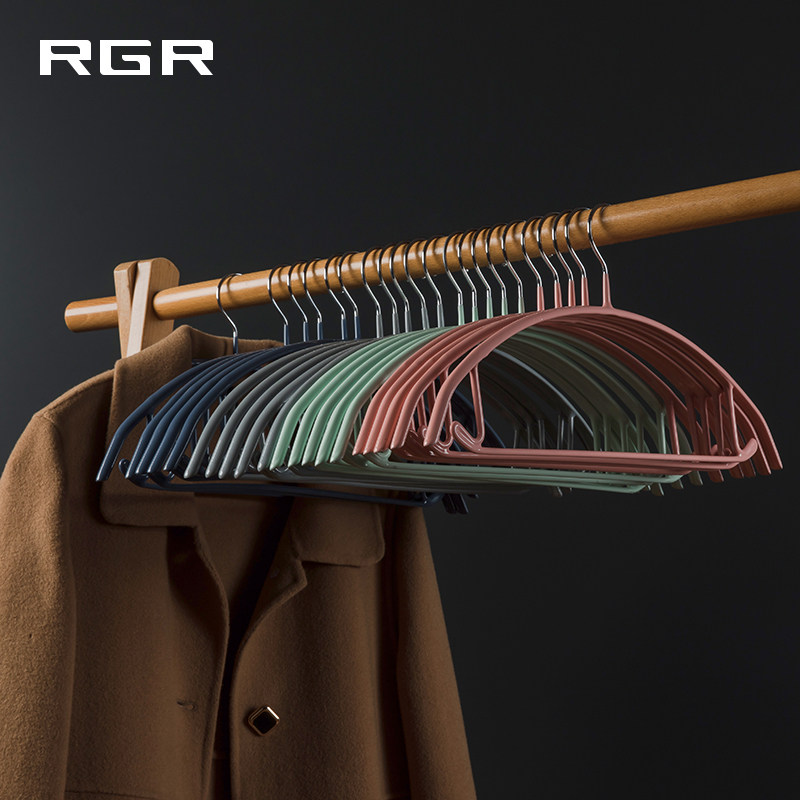Hangers Drying hangers thickened thickened cool hangers Household sweaters No shoulder marks can not afford to pack non-slip clothes rack hook