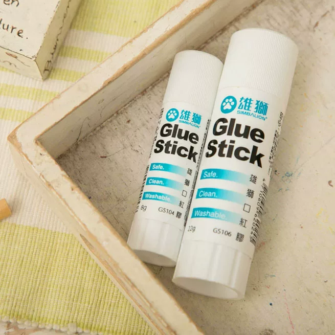 Rotating lipstick, glue stick for students, DIY, super sticky, 8G, 22G