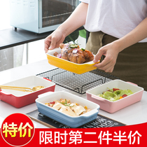 Cheese baked rice plate ceramic baking tray home baking bowl oven microwave oven special tableware creative dish new product