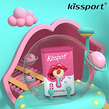 【拍10件】kissport无糖薄荷糖