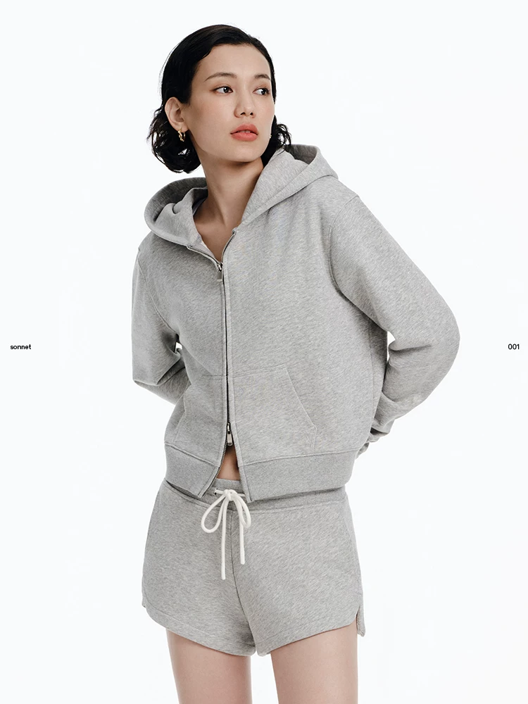 асомозим Sweatshirt с молнией, худи, кардиган, куртка для отдыха, оверсайз