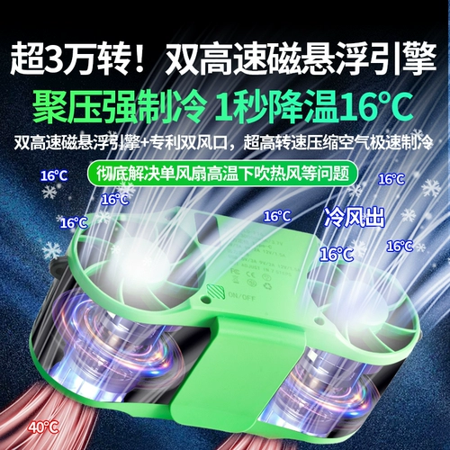 Дорожный вентилятор, портативный переносной мощный охлаждающий настольный ремень