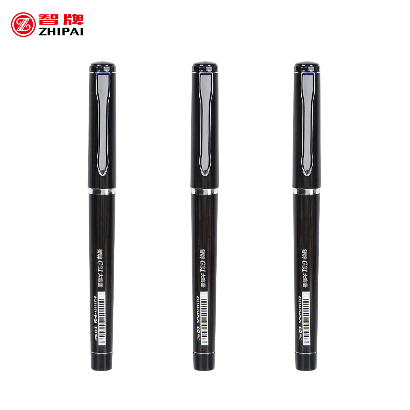 Smart Card Middle Sex Pen Large Capacity Business Office Pen Signature Pen Signature Pen Office Supplies 1 0mm Coarse Strokes Water-based Pen Students Hard Pen Calligraphy Examination Written Wholesale With Doctor's Prescription
