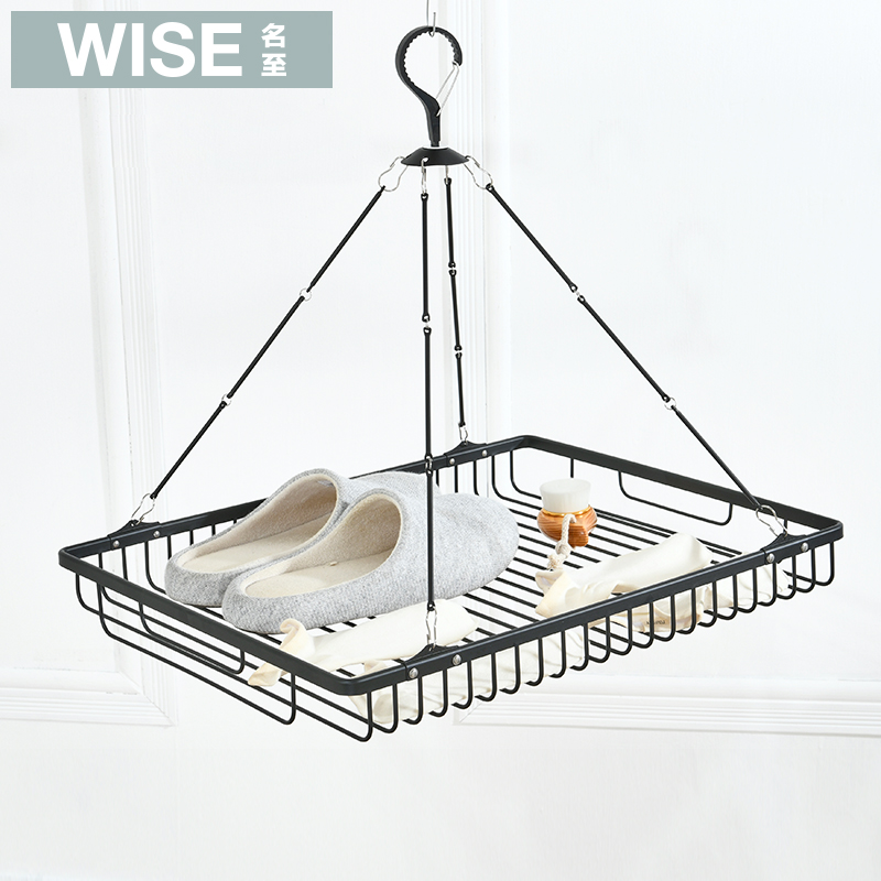 Sun Clothesnet Home Underwear Dry Clothes Basket Aluminum Alloy Sunning Clothing Socks Cool Coat Basket Thearist Tiled Mesh Pocket Anti-Deformation
