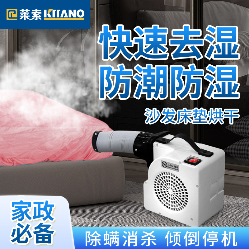 Laisuo Dryer Small Commercial Mattress Quick-Drying Heater Portable Quilt Dryer Carpet Dehumidifier and Mite Remover for Housekeeping