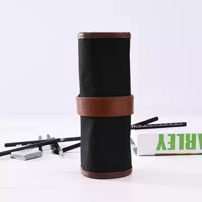 48 36 holes 72 sets of sketch pencil curtain color pencil bag canvas color pencil pencil bag beginner pencil bag tool personality pen bag large capacity storage color pencil student pen bag