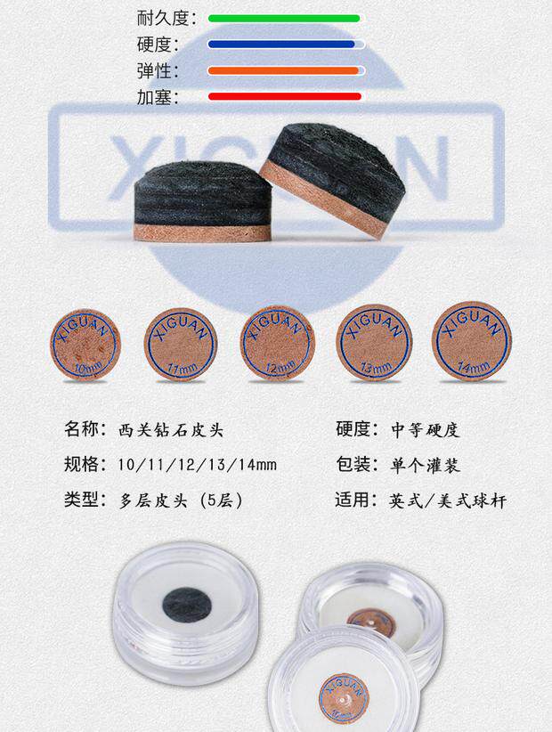 Западный ручной работы кожа головы бильразмер Стержень кожа головы британская снукер Стержень кожа головы американский девять мячей Стержень глава бильразмер статьи 