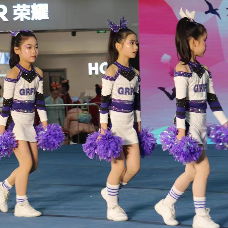 Cheerleading clothing, cheerleading sports clothing for primary and secondary school students, cheerleading competition clothing, aerobics competition clothing