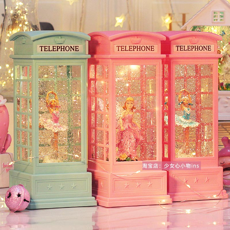 Music Box Crystal Ball Eight-tone Box Girl Ballet Girl to send bestie princess child girl's heart birthday gift