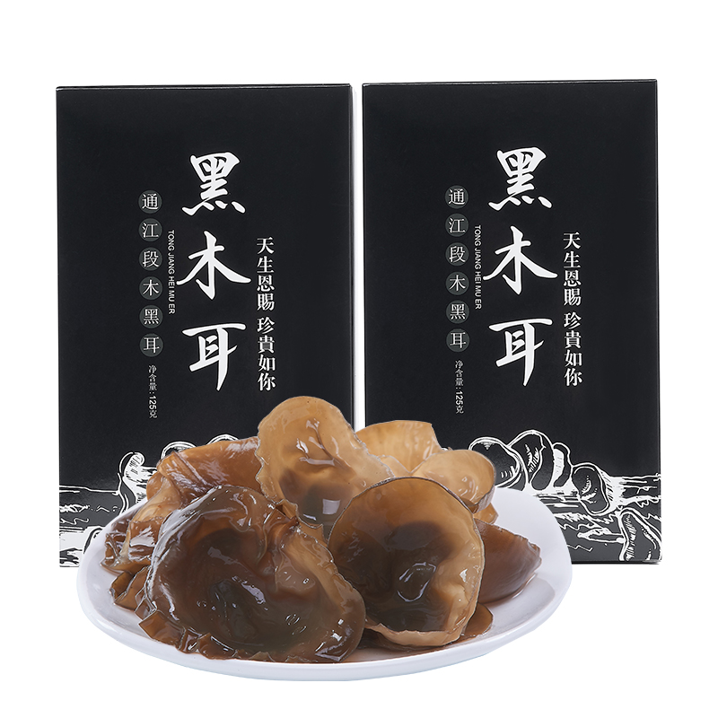 Naturally, noble Sichuan Tongjiang special production Qinggang wood autumn autumn ear ear root thickness of 160g