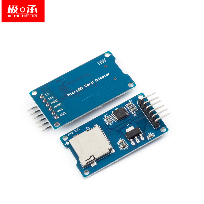 SD卡模块 Micro SD卡模块 SPI接口 迷你TF卡读写器