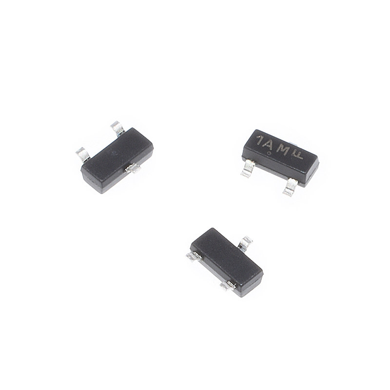 贴片三极管MMBT3904 1AM SOT-23 NPN 信号晶体管2N3904（50只）