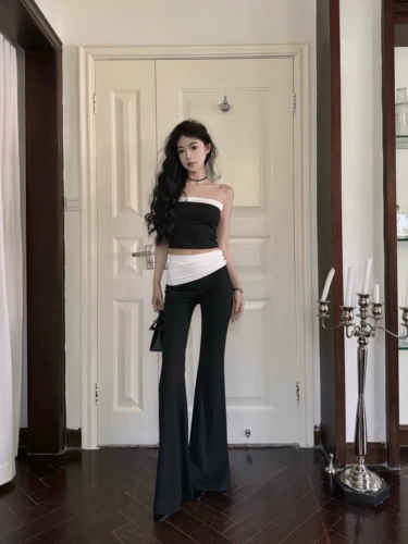 Мегафон для отдыха, приталенные сексуальные штаны, высокая талия