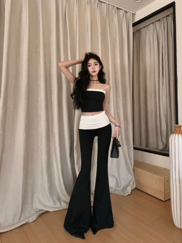 Мегафон для отдыха, приталенные сексуальные штаны, высокая талия