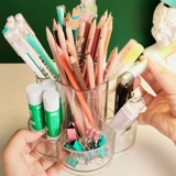 Вместительный и большой современный держатель для ручек для школьников, канцтовары, универсальная система хранения