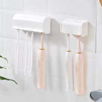 Japanese toothbrush shelf Home Electric toothbrush containing rack toilet hanging wall style toothpaste hanging clip toothbrush rack