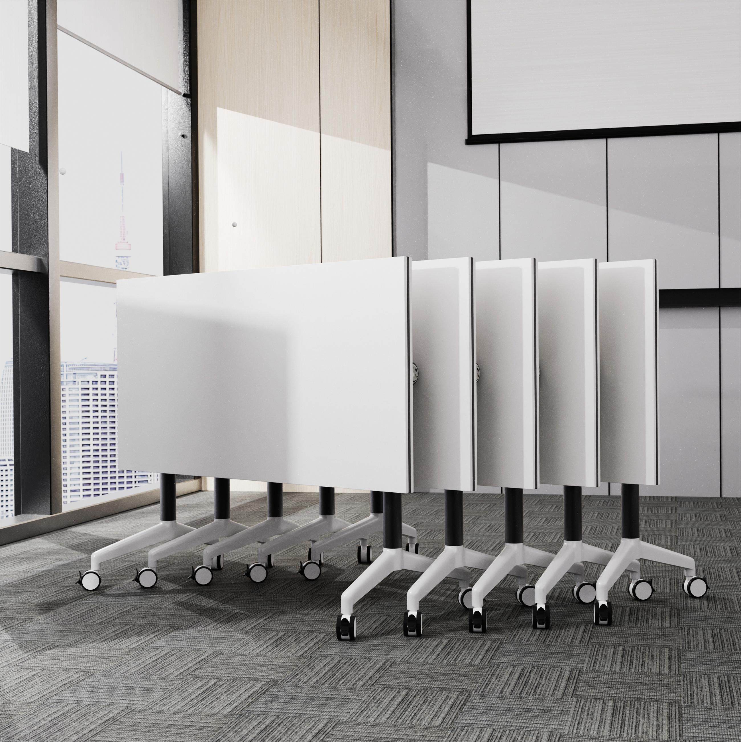 Conference table removable folding training table and chairs Combined Multi-functional desk Education Institution Splicing Strip Table-Taobao