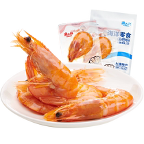 Uncle Fishing Shrimp Ready-to-Eat Spicy Prawns Grilled Prawns Ready-to-Eat Spicy Specialty Open Bag Ready-to-Eat Food Seafood Large Shrimp