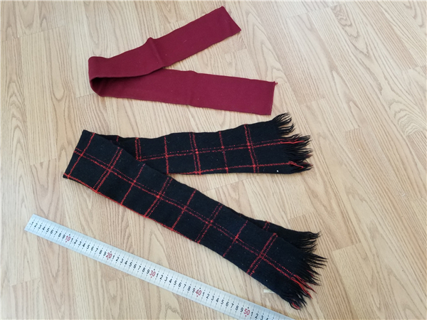 70-80 s old scarf Shanghai scarf red tit scarf sold individually