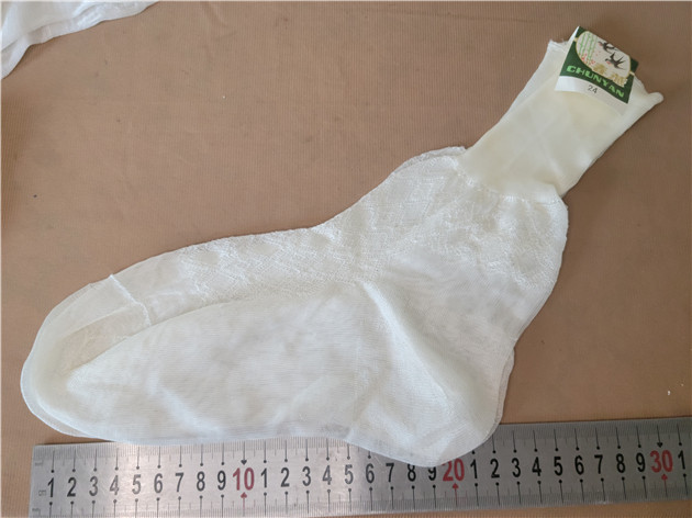 80s Silk Socks Ice Socks Socks White 2 Single Sell-Taobao